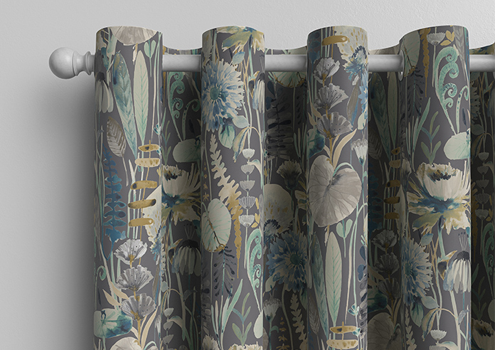 Zebedee, Teal - Made to Measure Curtains - Image 12